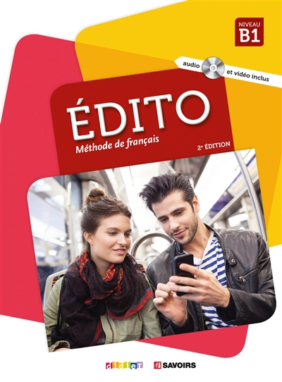 Edito niv.B1 (éd. 2018) - Livre + DVD