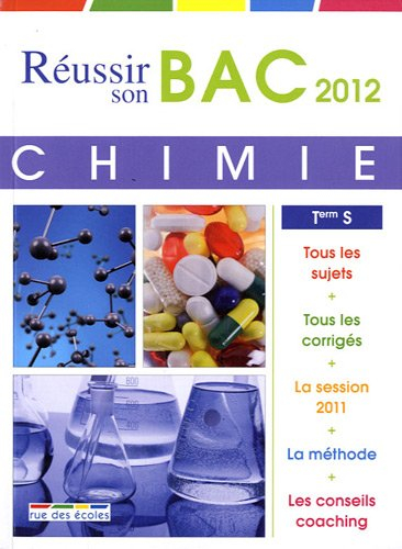 Chimie, terminale S, obligatoire et spécialité : bac 2012
