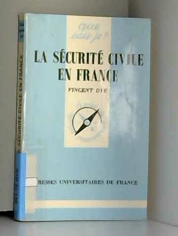 La sécurité civile en France