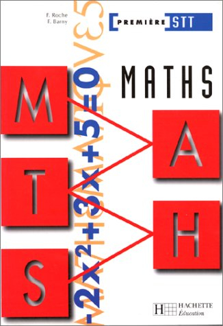 Mathématiques, 1re STT