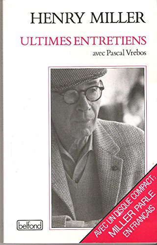 Ultimes entretiens