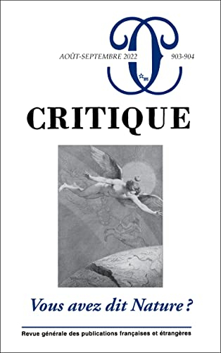 Critique, n° 903-904