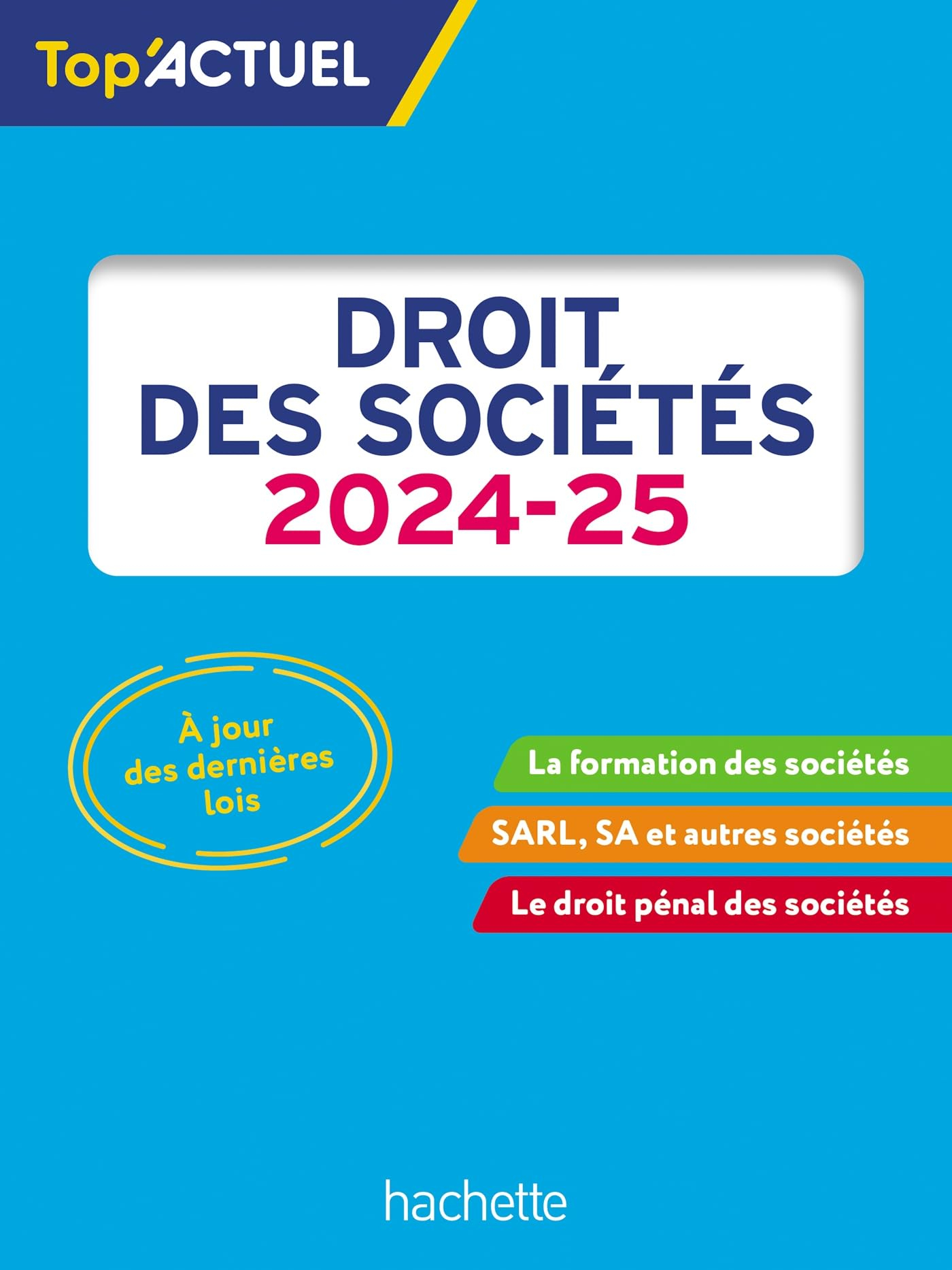 Droit des sociétés : 2024-2025