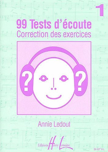 99 Tests d'Ecoute Volume 1 corrigés