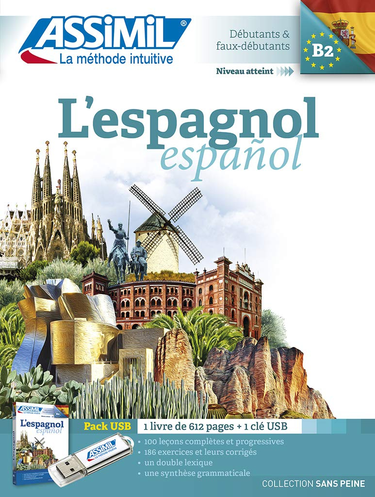 L'espagnol pack usb (livre + 1Clé Usb)