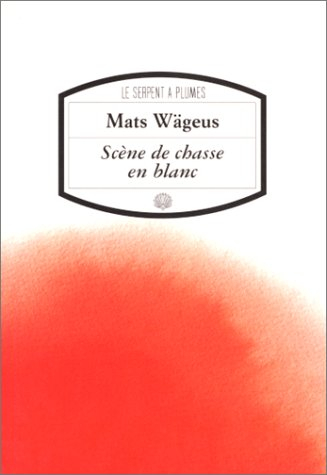Scène de chasse en blanc