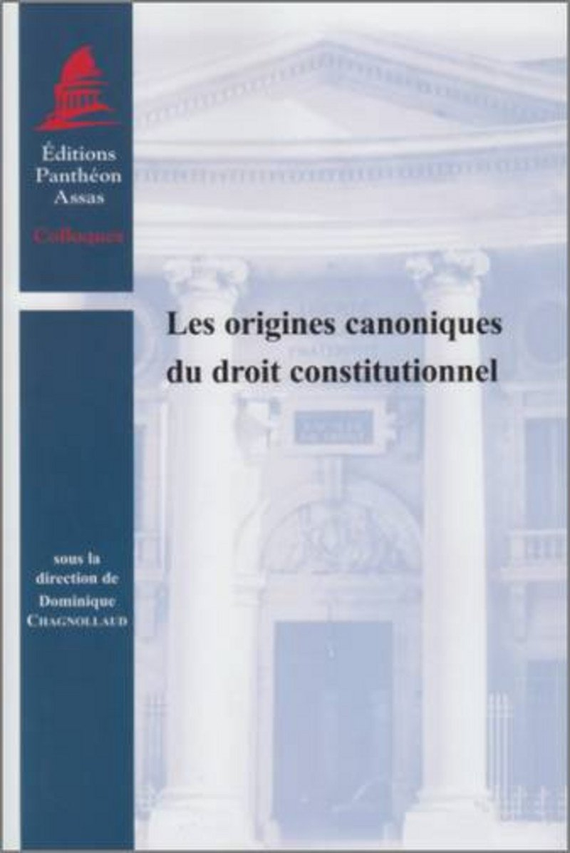 Les origines canoniques du droit constitutionnel