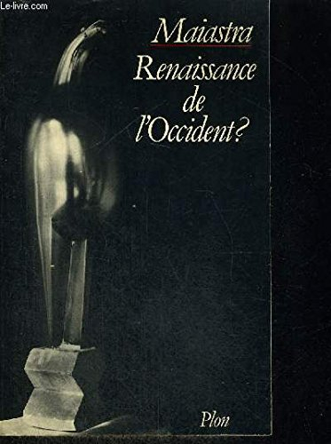 Renaissance de l'Occident ?
