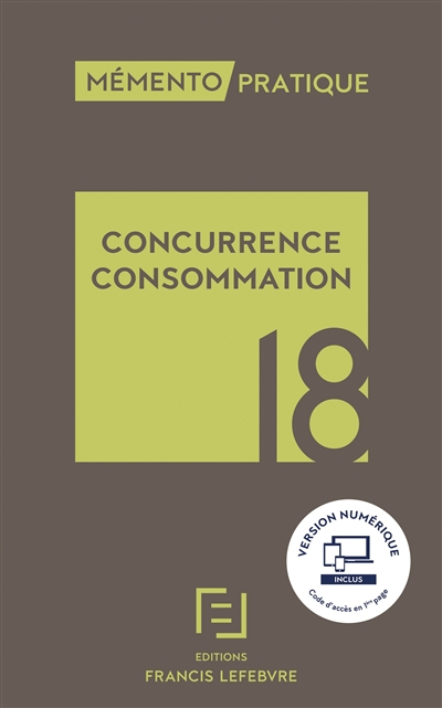 Concurrence, consommation 2018