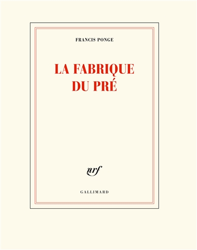 La fabrique du pré