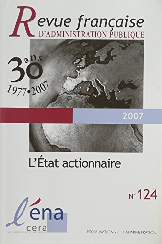 Revue francaise d'administration publique ENA
