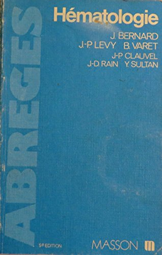 Abrégé d'hématologie (Abrégés)