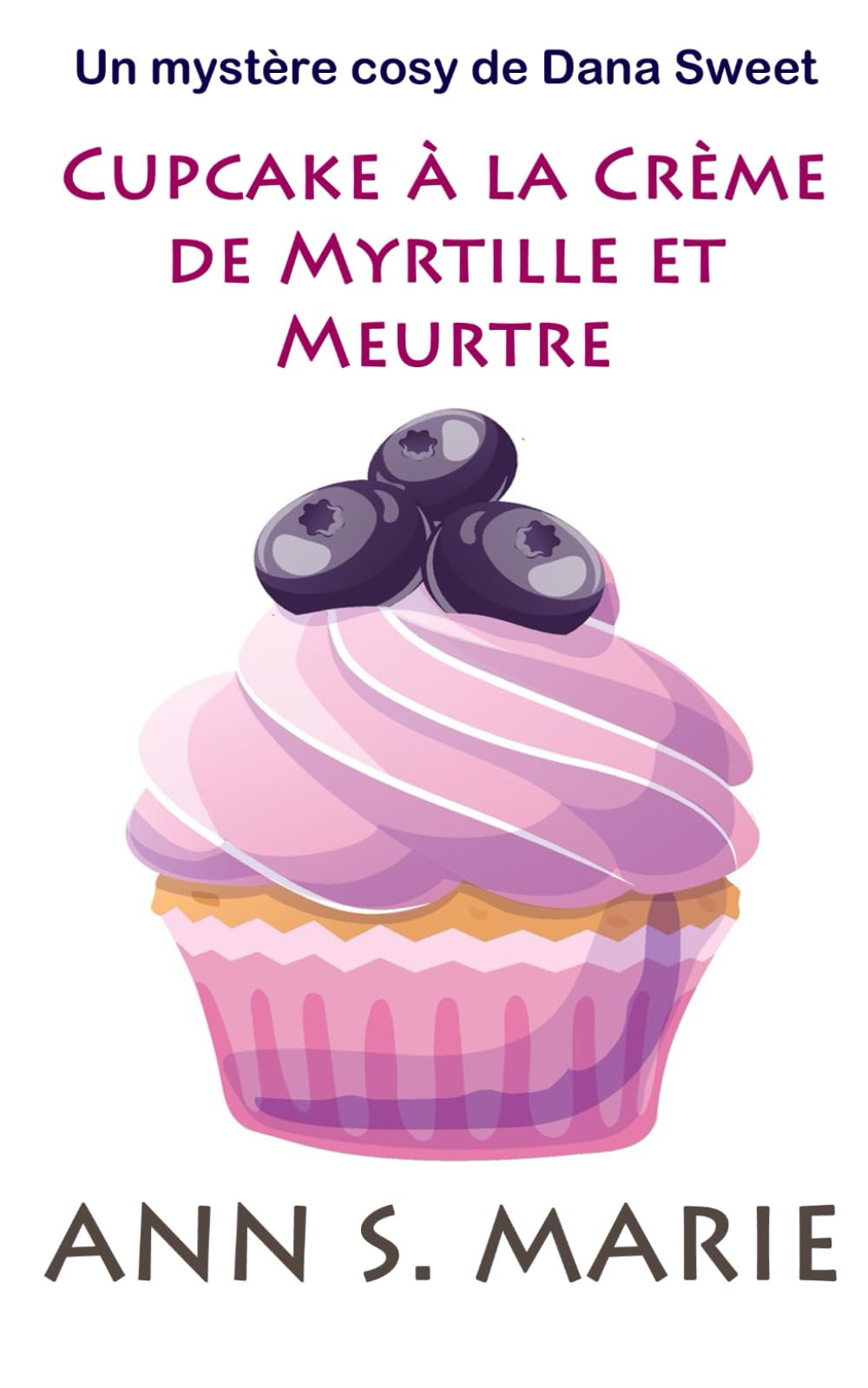 Cupcake à la Crème de Myrtille et Meurtre