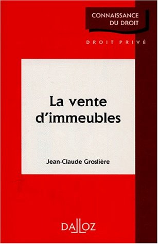 La vente d'immeubles