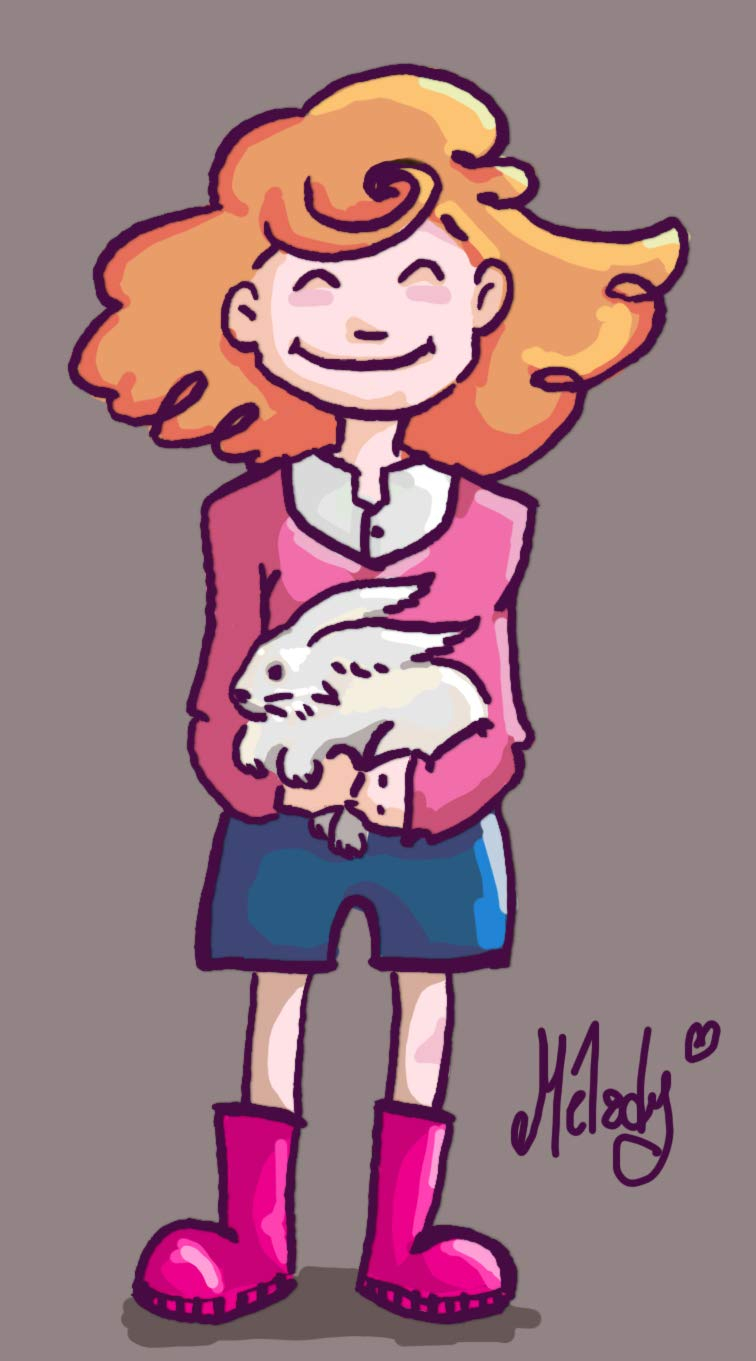 Melody, huit ans, deux vampires et l'apocalypse