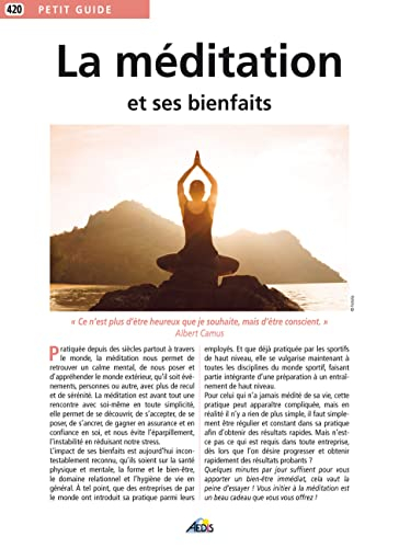 PG420 - La Méditation