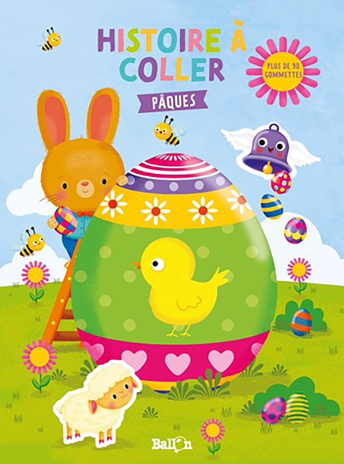 Pâques : histoire à coller