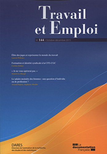 Travail et emploi, n° 144
