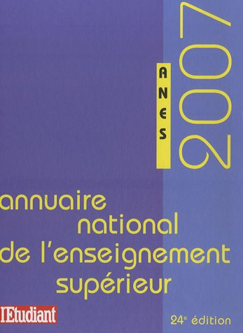 Annuaire national de l'enseignement supérieur