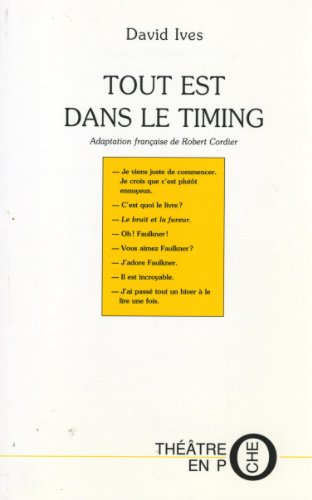 Tout est dans le timing