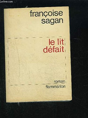 Le lit défait