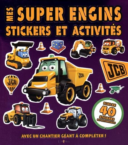 mes super engins : avec un chantier géant à compléter !