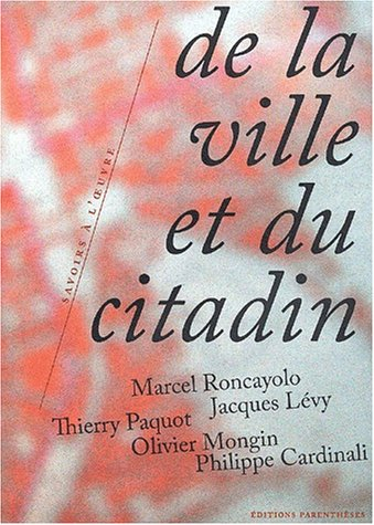 De la ville et du citadin
