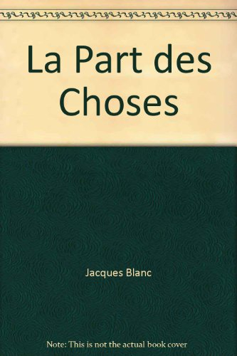 La part des mots