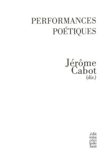 Performances poétiques
