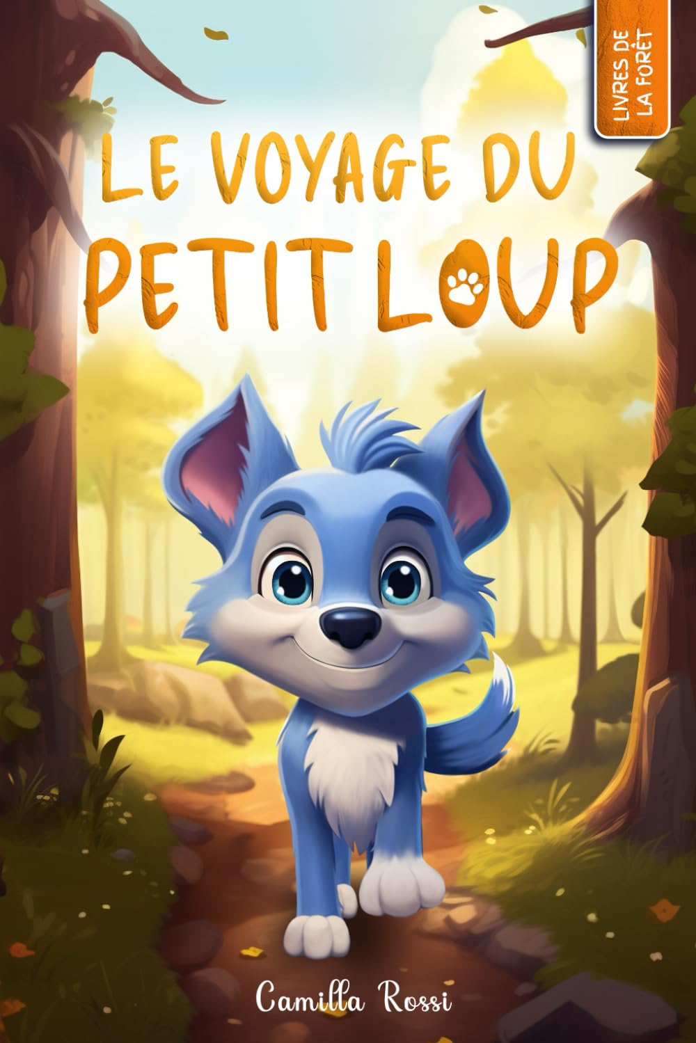 Le voyage du petit loup: Un Livre Illustré pour enfants - De 3 à 7 ans