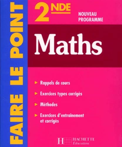 Maths, 2de