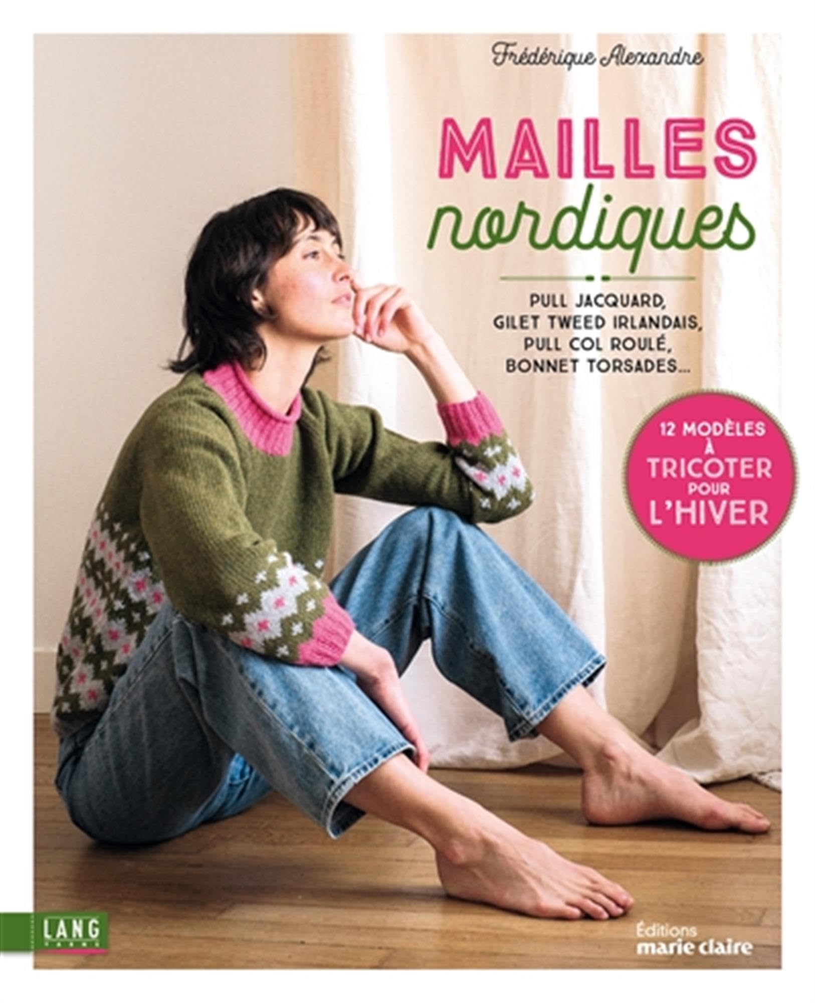 Mailles nordiques : pull jacquard, gilet tweed irlandais, pull col roulé, bonnet torsades... : 12 mo