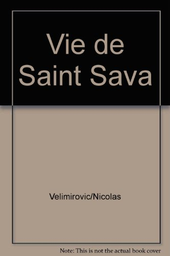 Vie de saint Sava