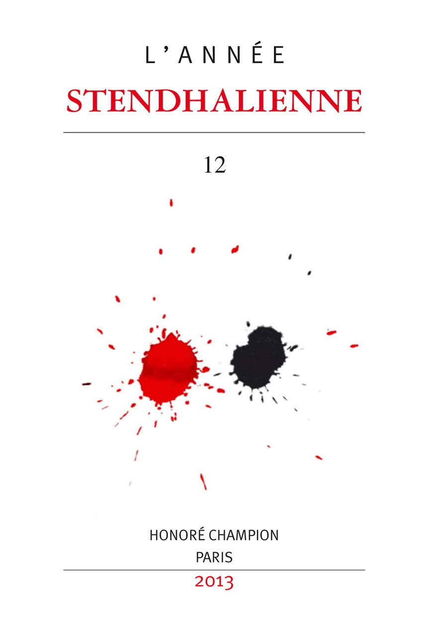 Année stendhalienne (L'), n° 12. Racine et Shakespeare