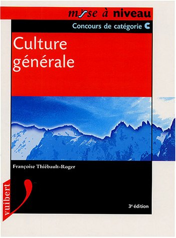 culture générale : concours de catégorie c