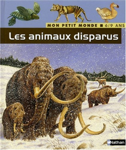 Les animaux disparus