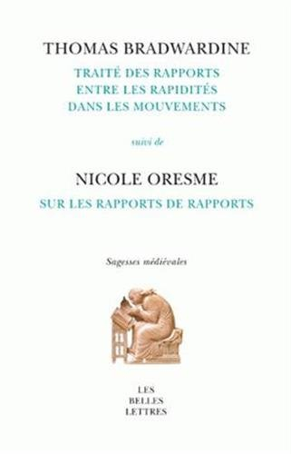 Traité des rapports entre les rapidités dans les mouvements. Sur les rapports de rapports