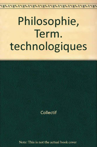 La philosophie, terminale technologique : l'indispensable