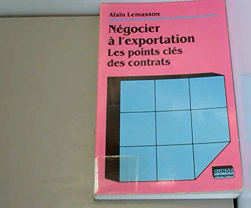Négocier à l'exportation : les points clés des contrats