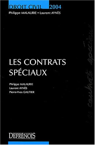 les contrats spéciaux