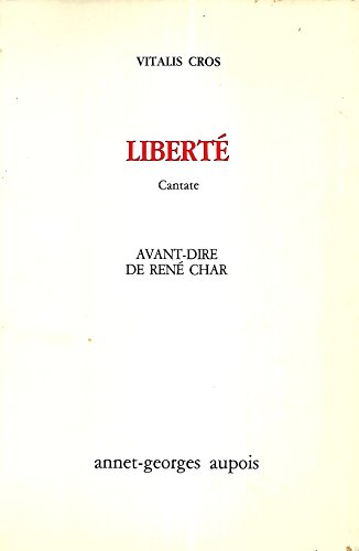 liberté. (cantate).