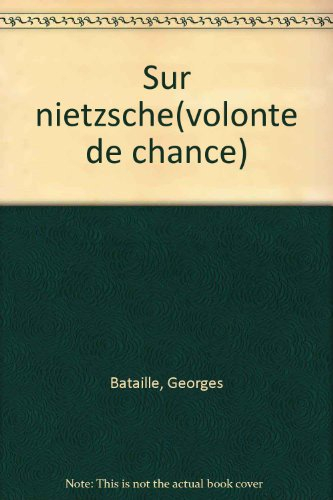 sur nietzsche