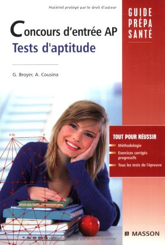 Les tests d'aptitude du concours AP : auxiliaire de puériculture