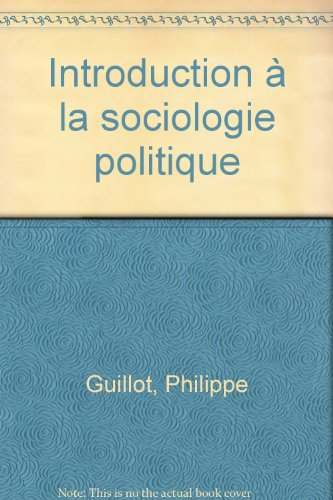 Introduction à la sociologie politique