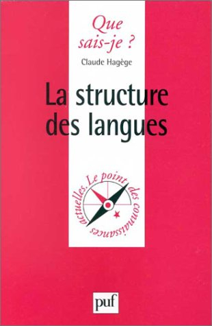 La structure des langues