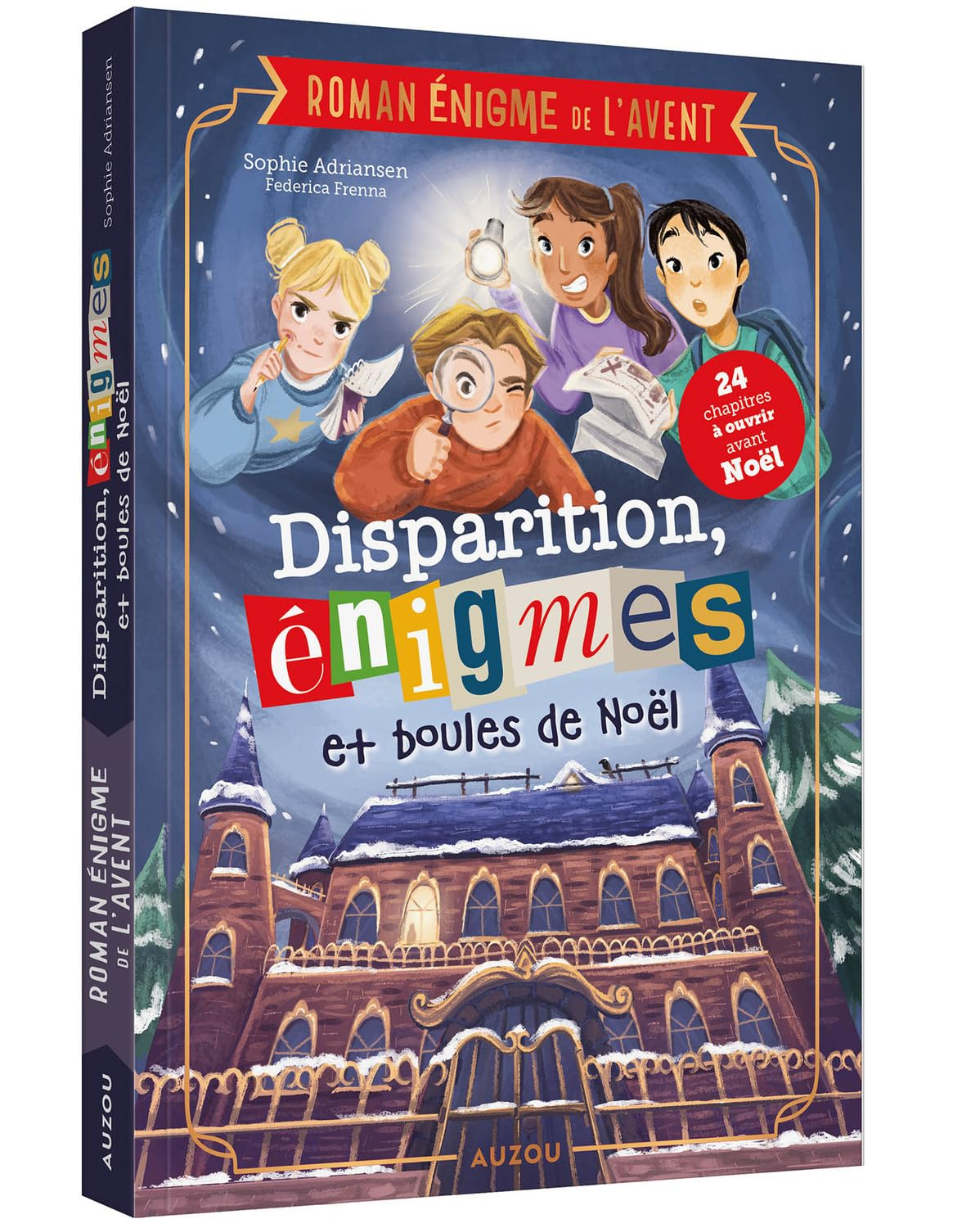 Disparition, énigmes et boules de Noël : roman énigme de l'Avent