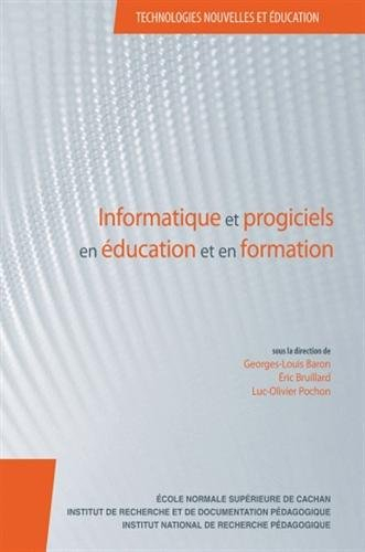 Informatique et progiciels en éducation et en formation : continuités et perspectives