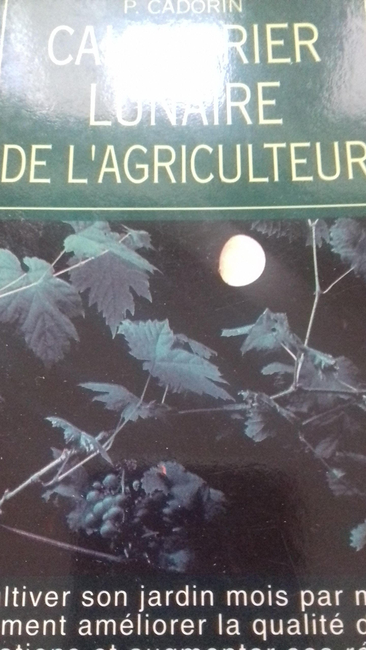 Calendrier lunaire de l'agriculteur