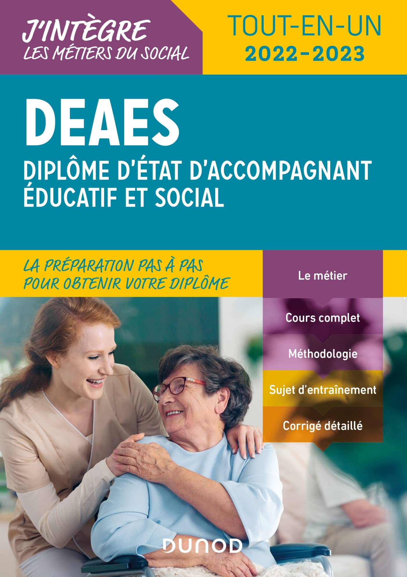 DEAES, diplôme d'Etat d'accompagnant éducatif et social : tout-en-un 2022-2023