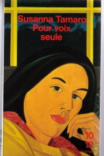 Pour voix seule
